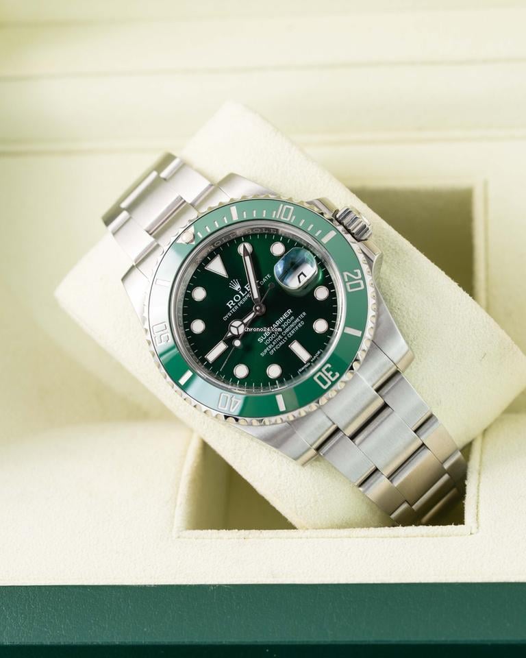 Rolex | Submariner | 116610LV | Steel | 40 mm | Green | Automatic