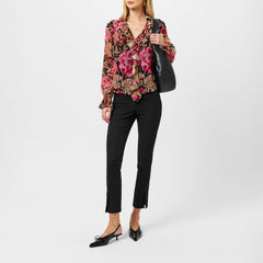 Cristii Long-Sleeve Patterned Shirt