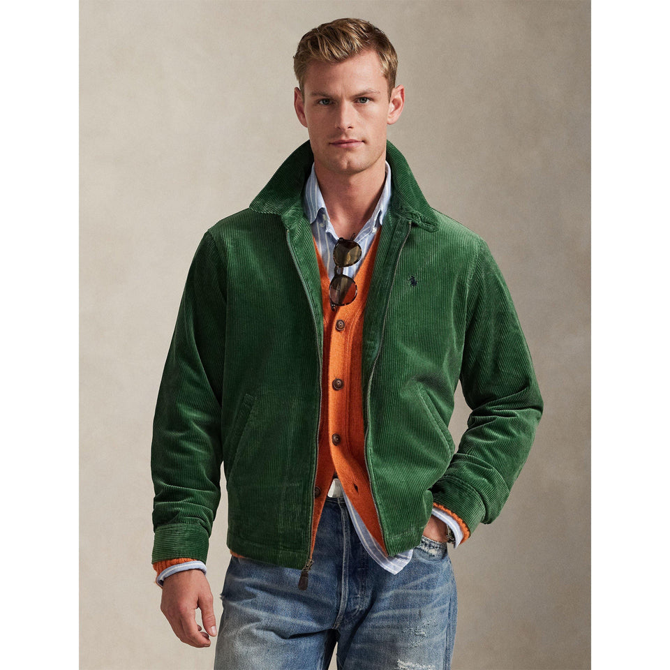 WaleCord Textured Weather-Resistant Windbreaker