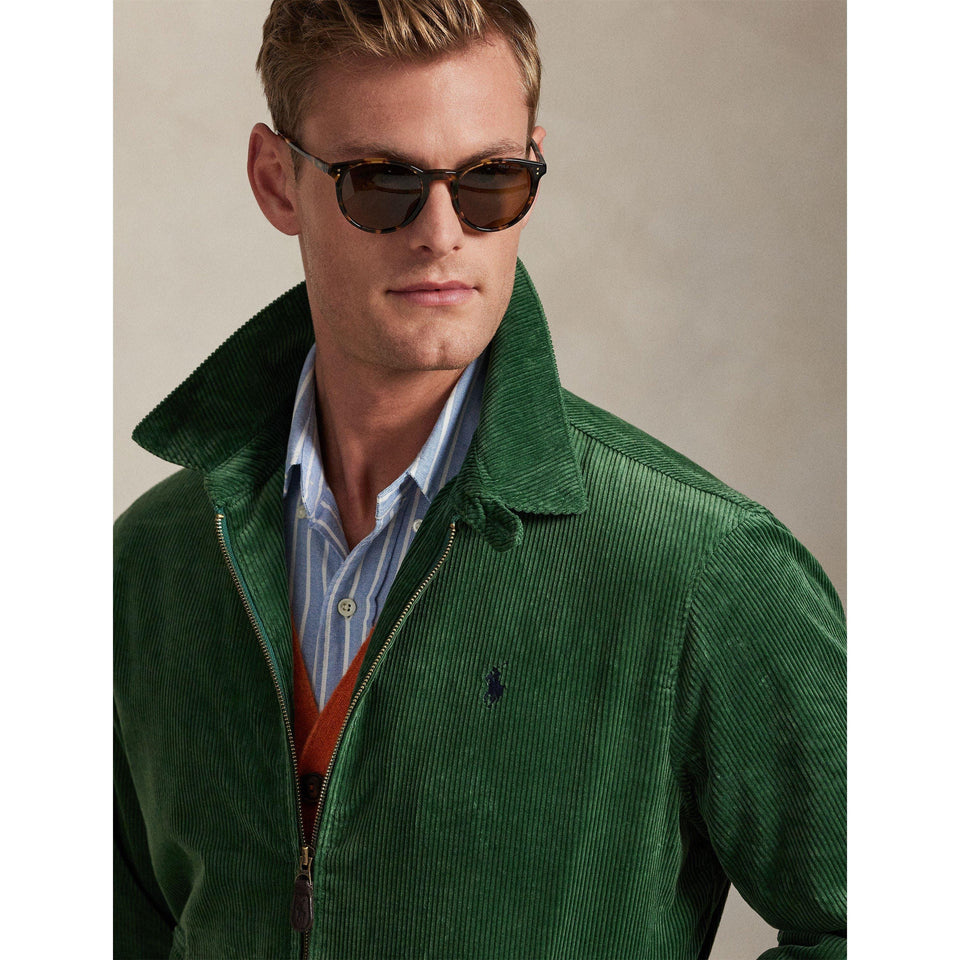 WaleCord Textured Weather-Resistant Windbreaker