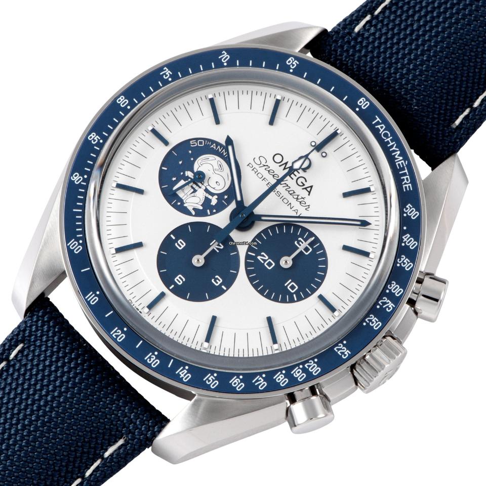 Omega Speedmaster Professional Moonwatch50th Anniversary 310.32.42.50.02.001 Stainless Steel Silver Snoopy Award