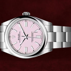 Rolex | Oyster Perpetual | 134300 | Steel | 41 mm | Steel | Pink | Automatic