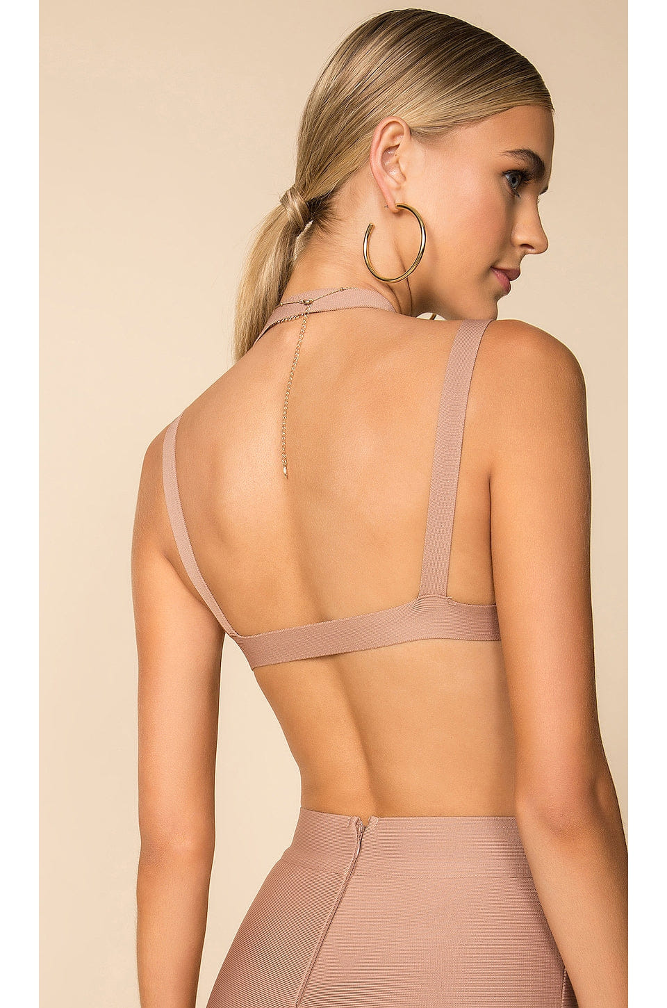 Tiger Mist Sylvia Top in Mocha