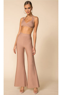 Tiger Mist Sylvia Top in Mocha