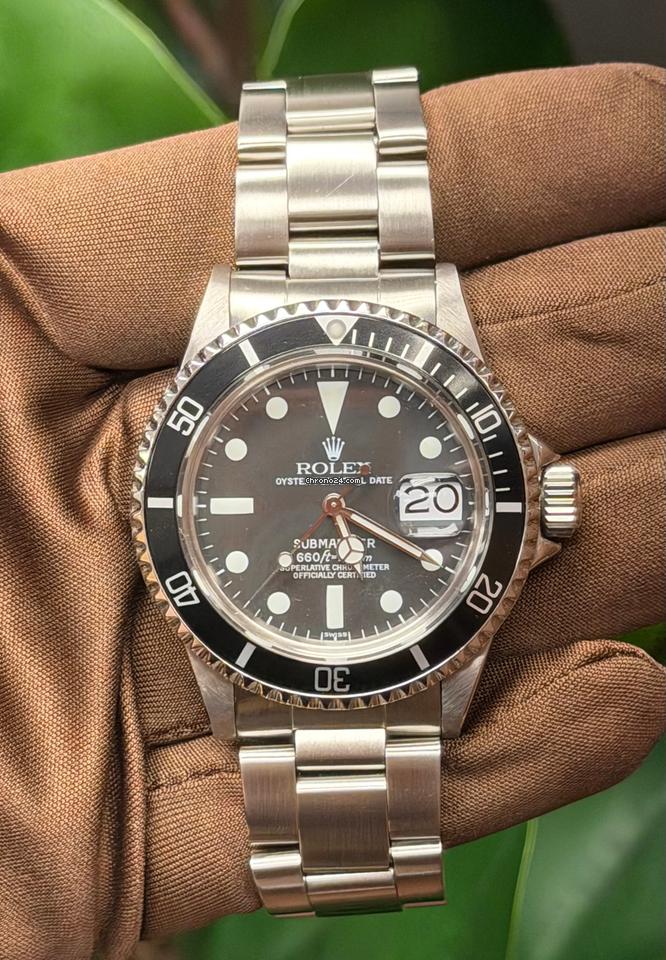 Rolex | Submariner | 1680 | Steel | 40 mm | Steel | Black | Automatic