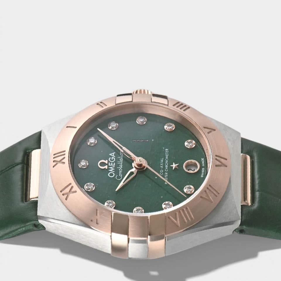 Omega Constellation Diamonds / Steel&Sedna gold / 29 mm / 131.23.29.20.99.001