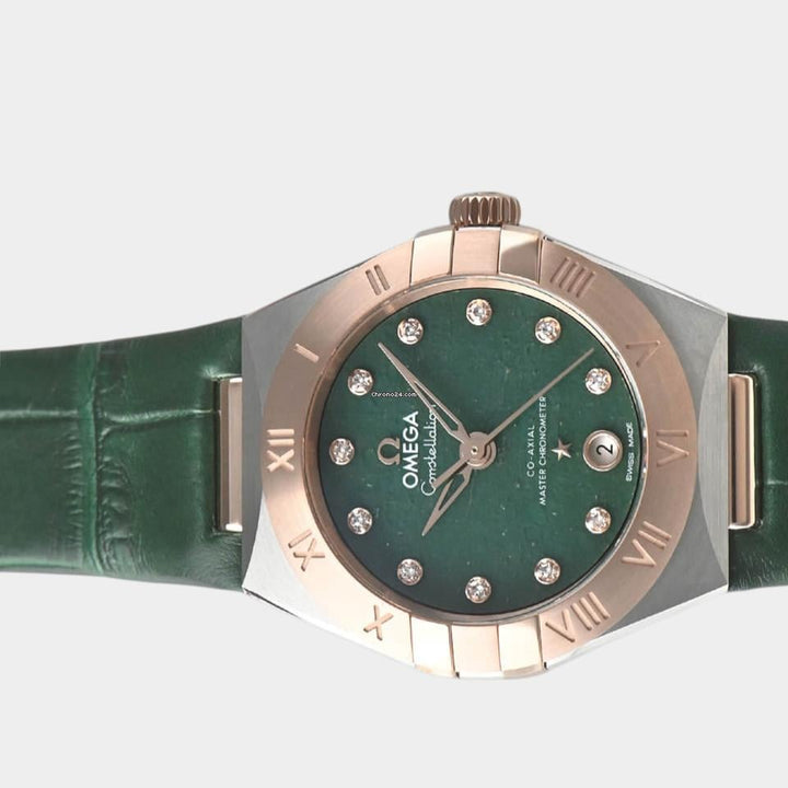 Omega Constellation Diamonds / Steel&Sedna gold / 29 mm / 131.23.29.20.99.001