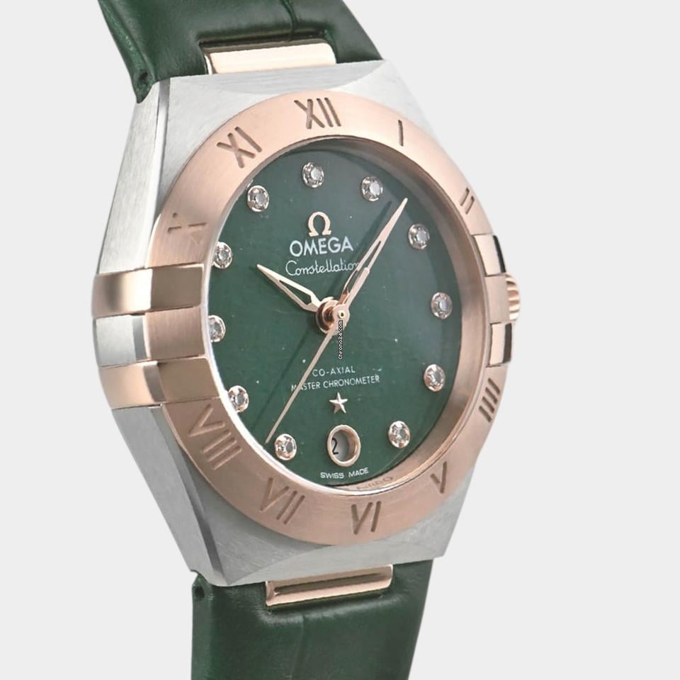 Omega Constellation Diamonds / Steel&Sedna gold / 29 mm / 131.23.29.20.99.001