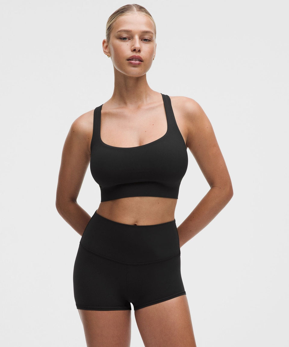 Lululemon FlexyFlex Strappy Longline Yoga Bra *Light Support, D–DDD Cups
