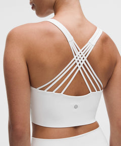 Lululemon FlexyFlex Strappy Longline Yoga Bra *Light Support, D–DDD Cups