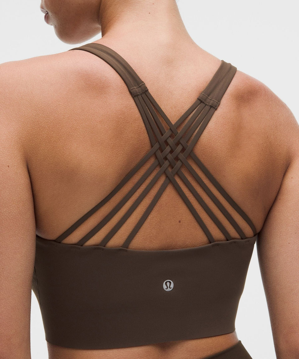 Lululemon FlexyFlex Strappy Longline Yoga Bra *Light Support, D–DDD Cups