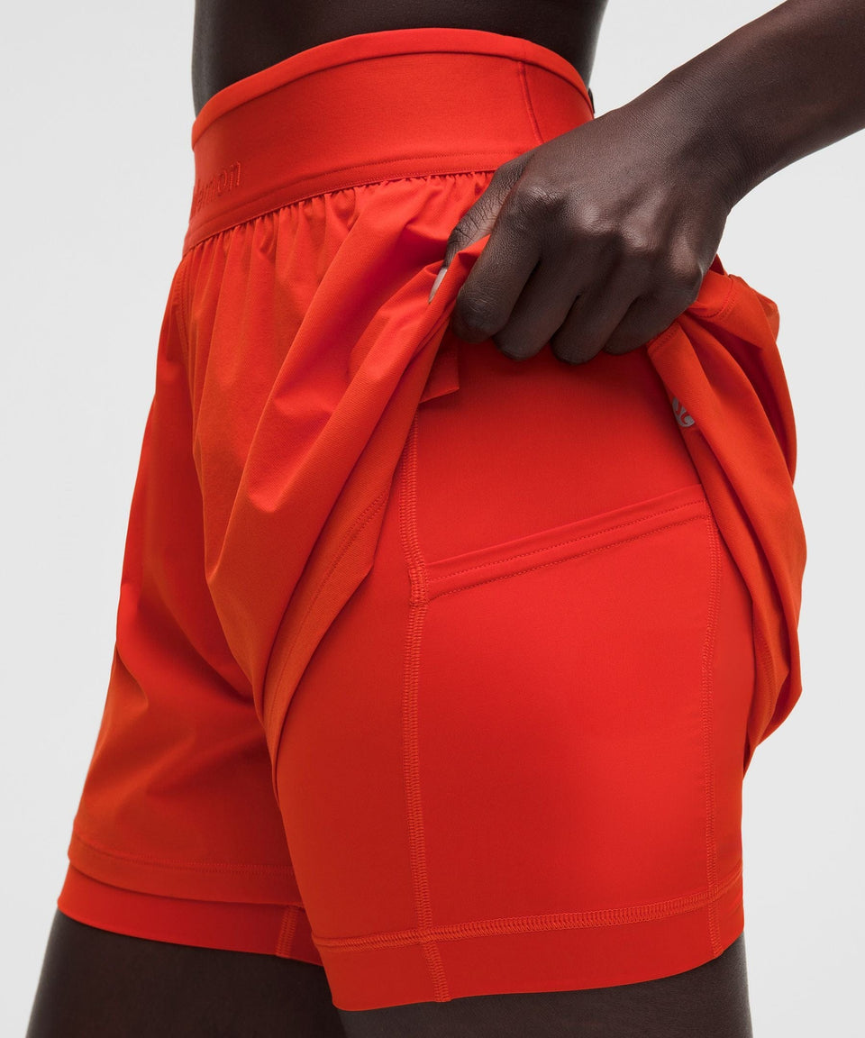 Lululemon Women's License to Train Super-High-Rise Lined Short 3.5"