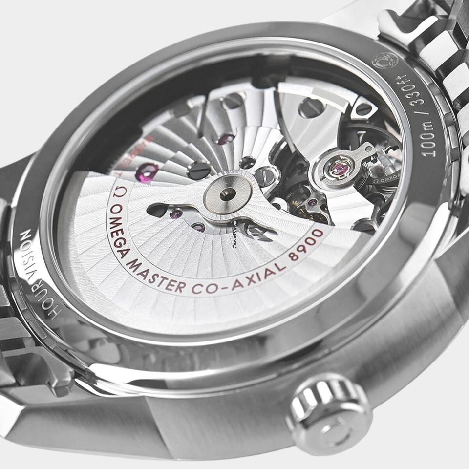 Omega De Ville Hour Vision Steel / 41 mm / Box&Papers / 433.10.41.21.02.001