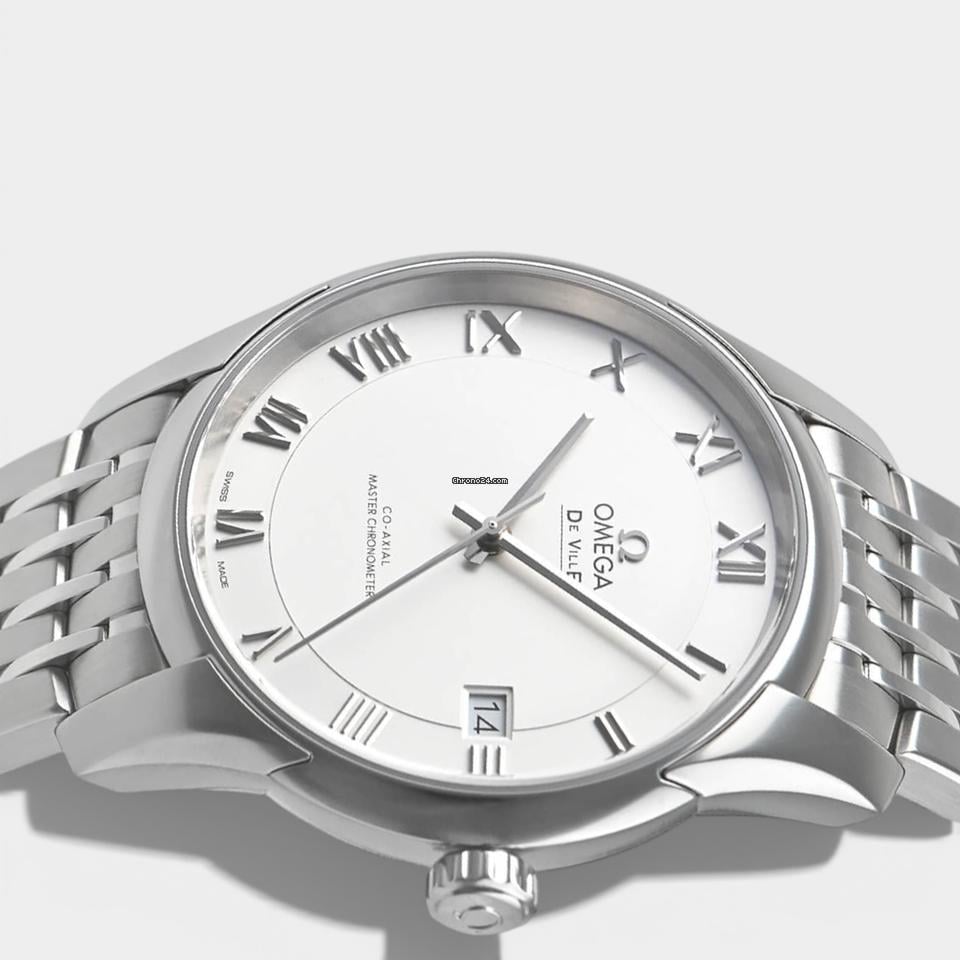 Omega De Ville Hour Vision Steel / 41 mm / Box&Papers / 433.10.41.21.02.001