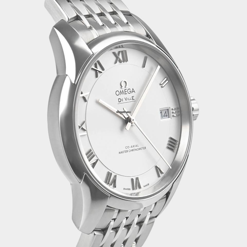 Omega De Ville Hour Vision Steel / 41 mm / Box&Papers / 433.10.41.21.02.001