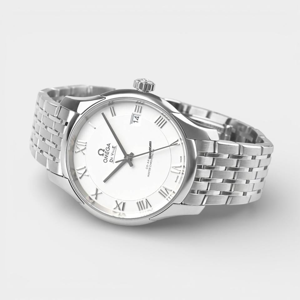 Omega De Ville Hour Vision Steel / 41 mm / Box&Papers / 433.10.41.21.02.001
