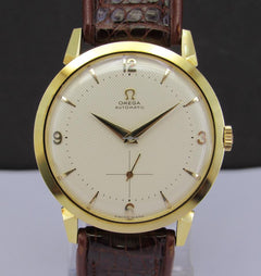 Omega Classic Vintage ref. 2709 18 kts yellow gold made in 1952