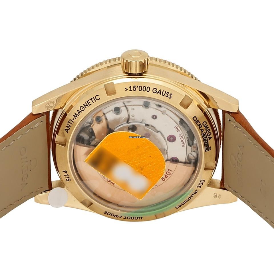 Omega Seamaster 300233.62.41.21.01.001 Automatic Yellow gold New