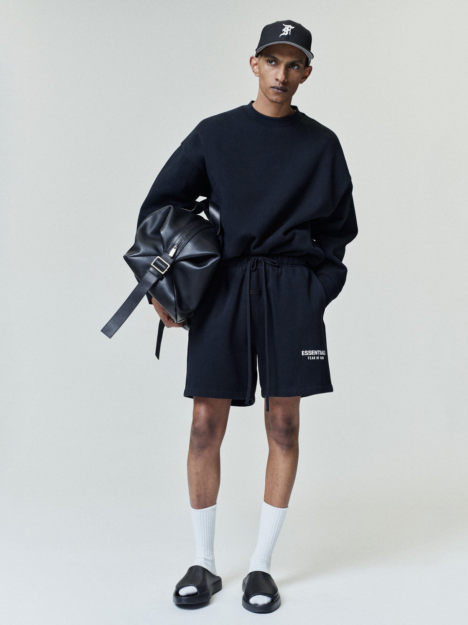 Essentials Essentials Ss26 Classic Sweatshort Vintage Black