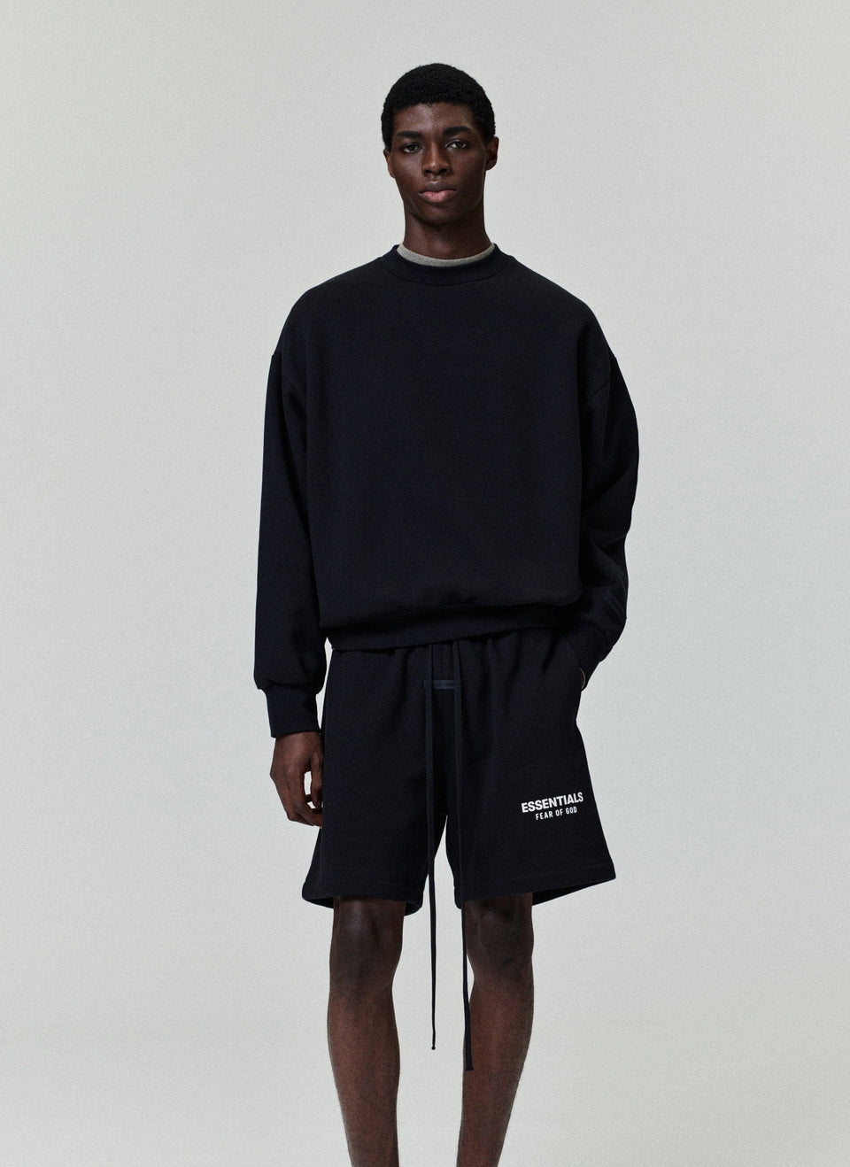 Essentials Essentials Ss26 Classic Sweatshort Vintage Black