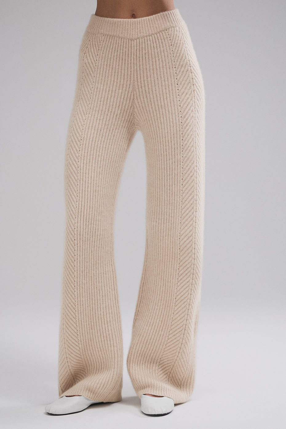 Winter Magic Cashmere Wide Leg Pant