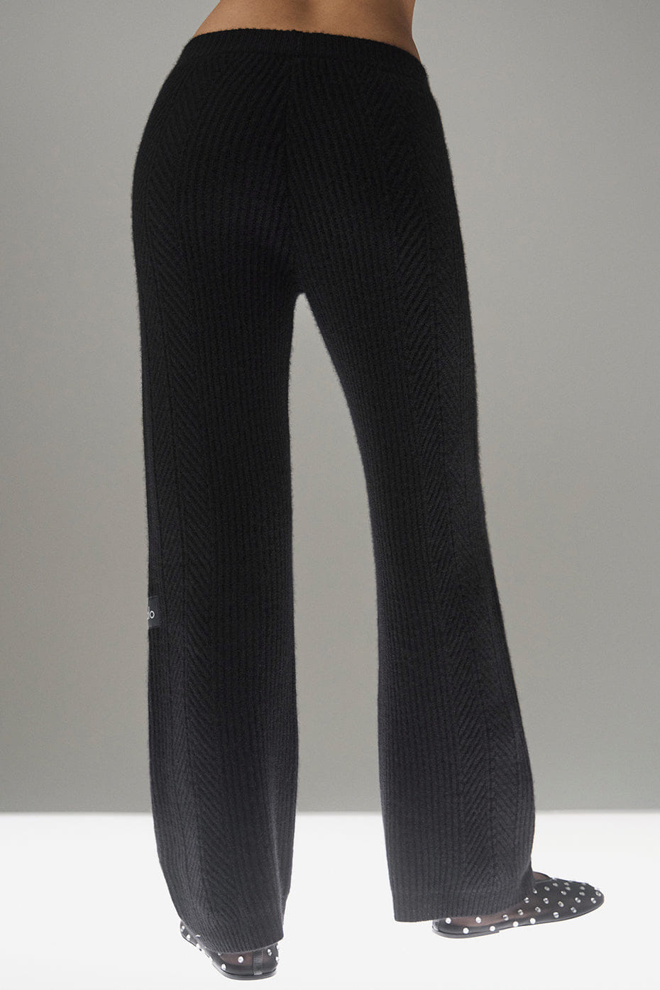 Winter Magic Cashmere Wide Leg Pant