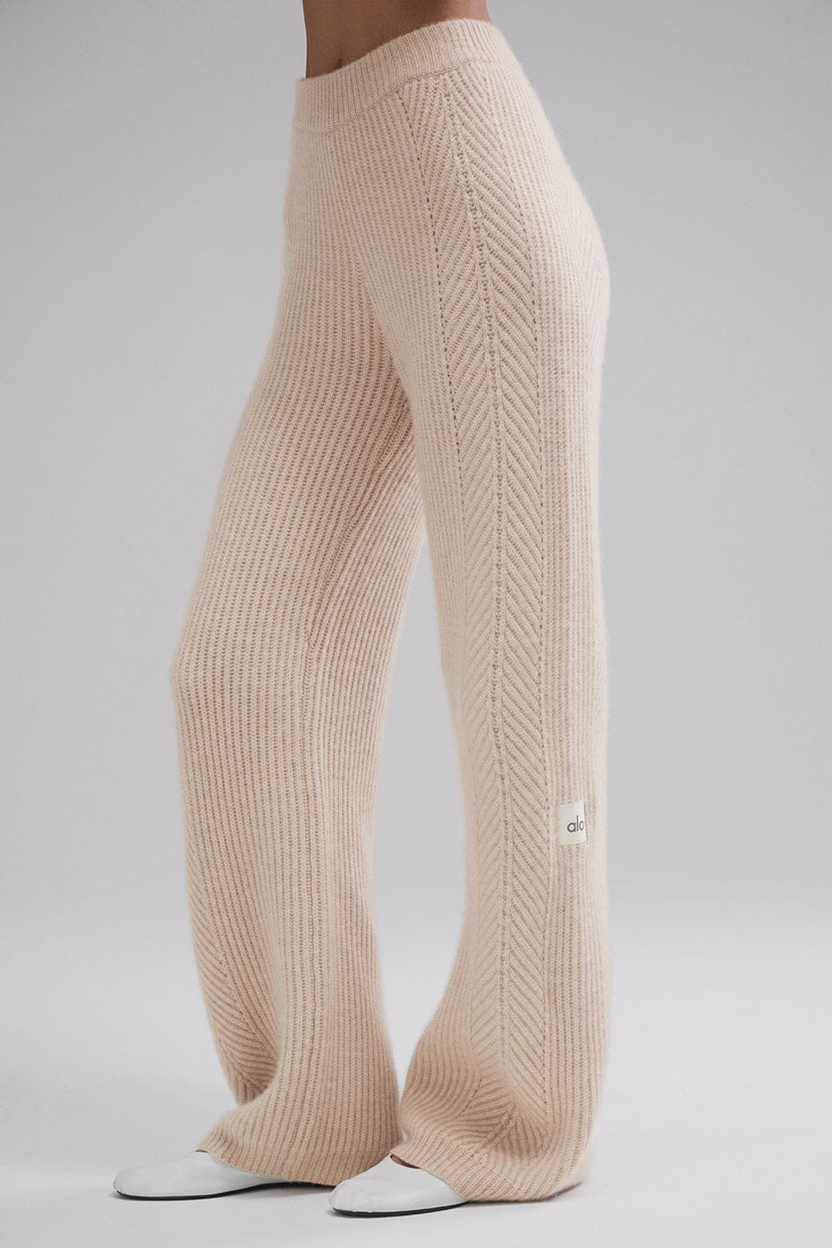 Winter Magic Cashmere Wide Leg Pant
