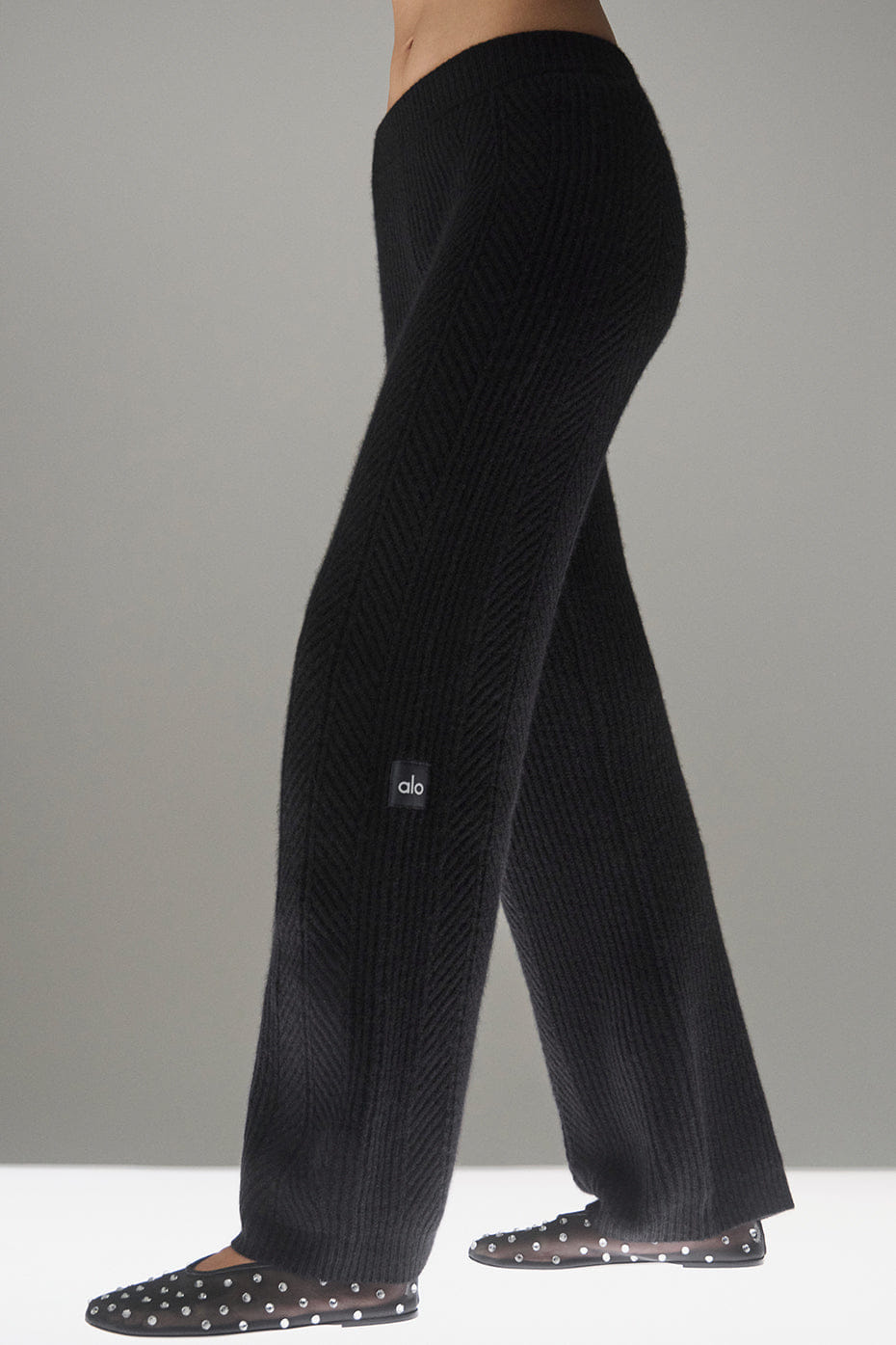 Winter Magic Cashmere Wide Leg Pant