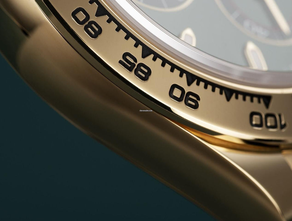 Rolex | Daytona | 116508 | Yellow gold | 40 mm | Yellow gold | Green | Automatic