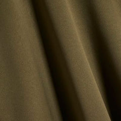 Khaki Asymmetric Lace Satin T-shirt