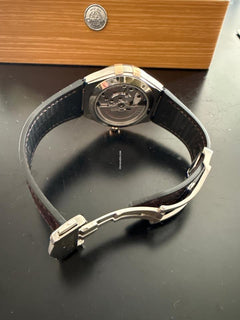 Omega Constellation Chronometer Omega Constellation 41 mm steel gold on leather strap