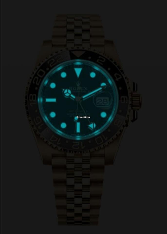 Rolex | GMT-Master II | 126718 | Yellow gold | 40 mm | Yellow gold | Black | Automatic
