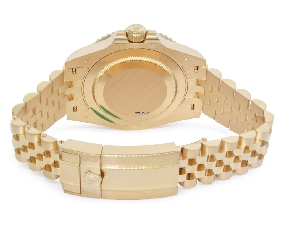 Rolex | GMT-Master II | 126718 | Yellow gold | 40 mm | Yellow gold | Black | Automatic