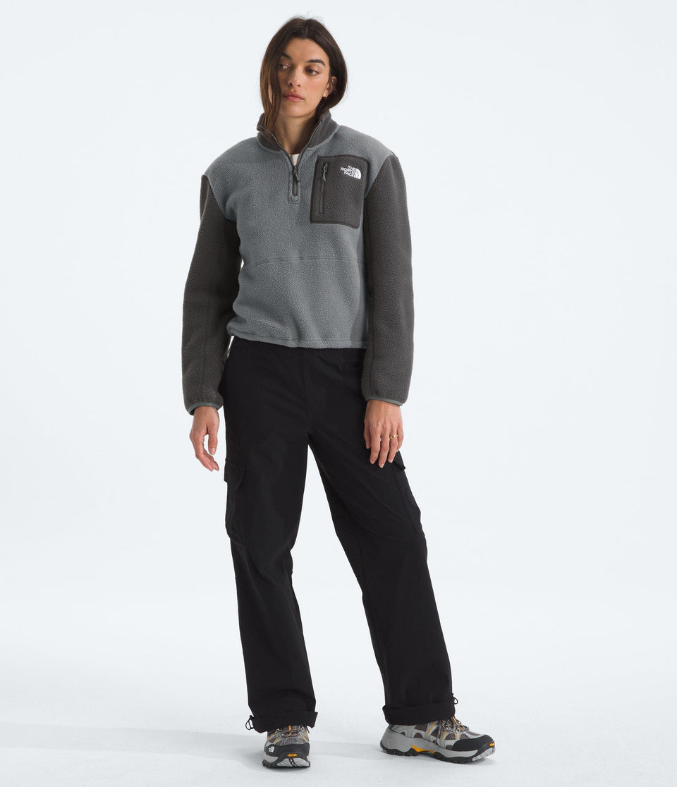 The North Face Women’s Yumiori ¼-Zip Smoked Pearl