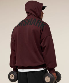 Gymshark Power Hoodie - Rich Maroon