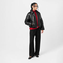 Bomber Leather Jacket