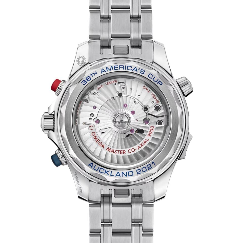 Omega Seamaster Diver 300 MAmerica's Cup 210.30.44.51.03.002 New Full Set