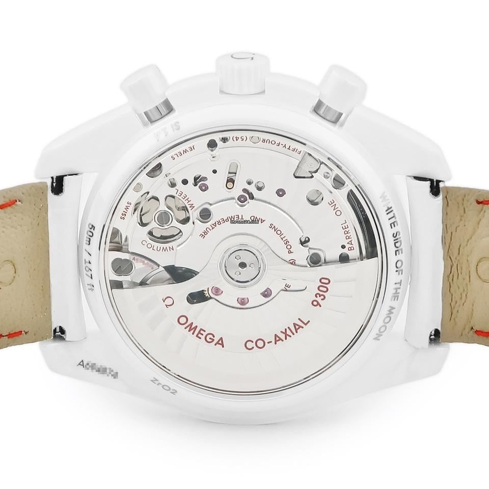 Omega Speedmaster Watches 311.93.44.51.04.002 Speedmaster Moonwatch White Side of the Moon