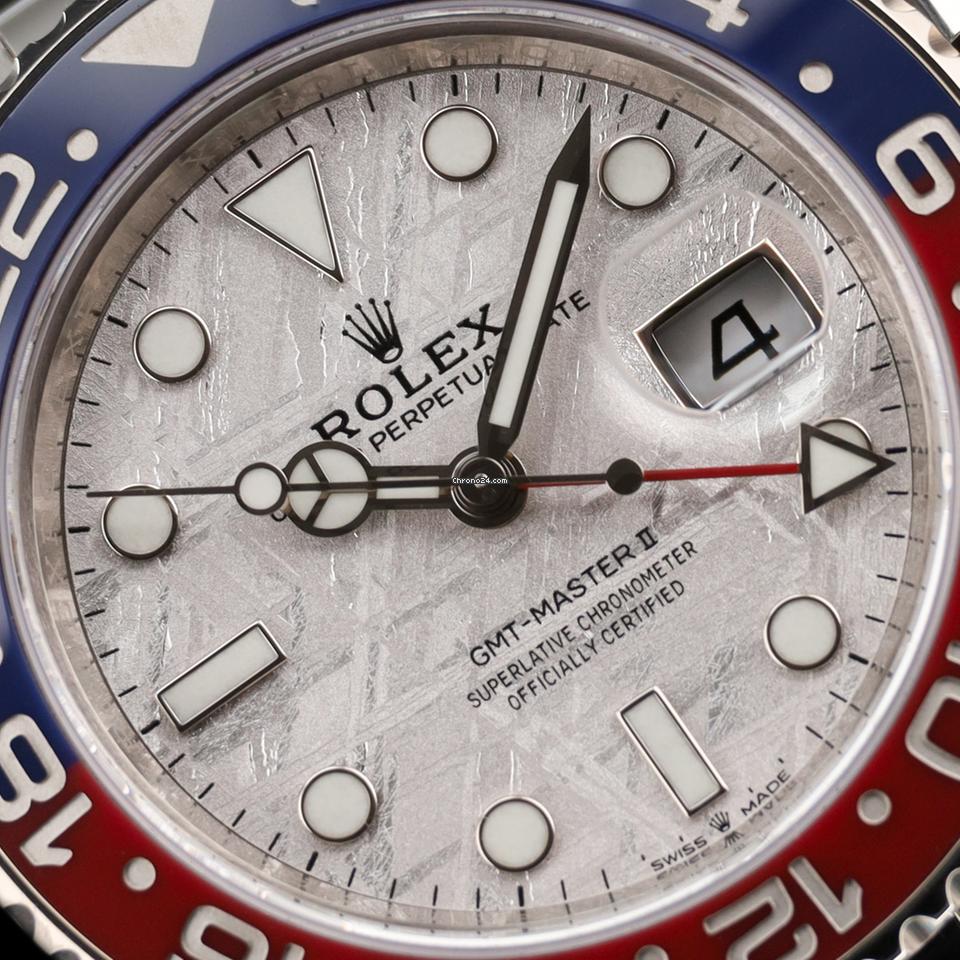 Rolex | GMT-Master II | 126719BLRO | White gold | 40 mm | White gold | Silver | Automatic