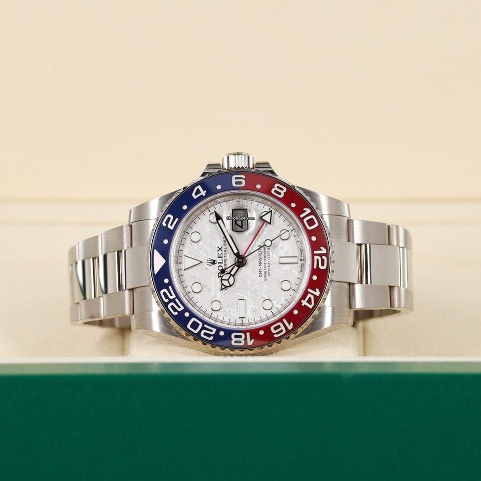 Rolex | GMT-Master II | 126719BLRO | White gold | 40 mm | White gold | Silver | Automatic