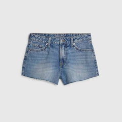 Blue Hotpant Denim Shorts