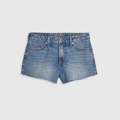 Blue Hotpant Denim Shorts