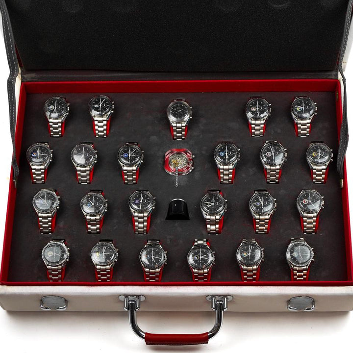 Omega Speedmaster Missions Collection 40th anniversary DEALER BOX 4/5 - 1997 - Epreuve d’art