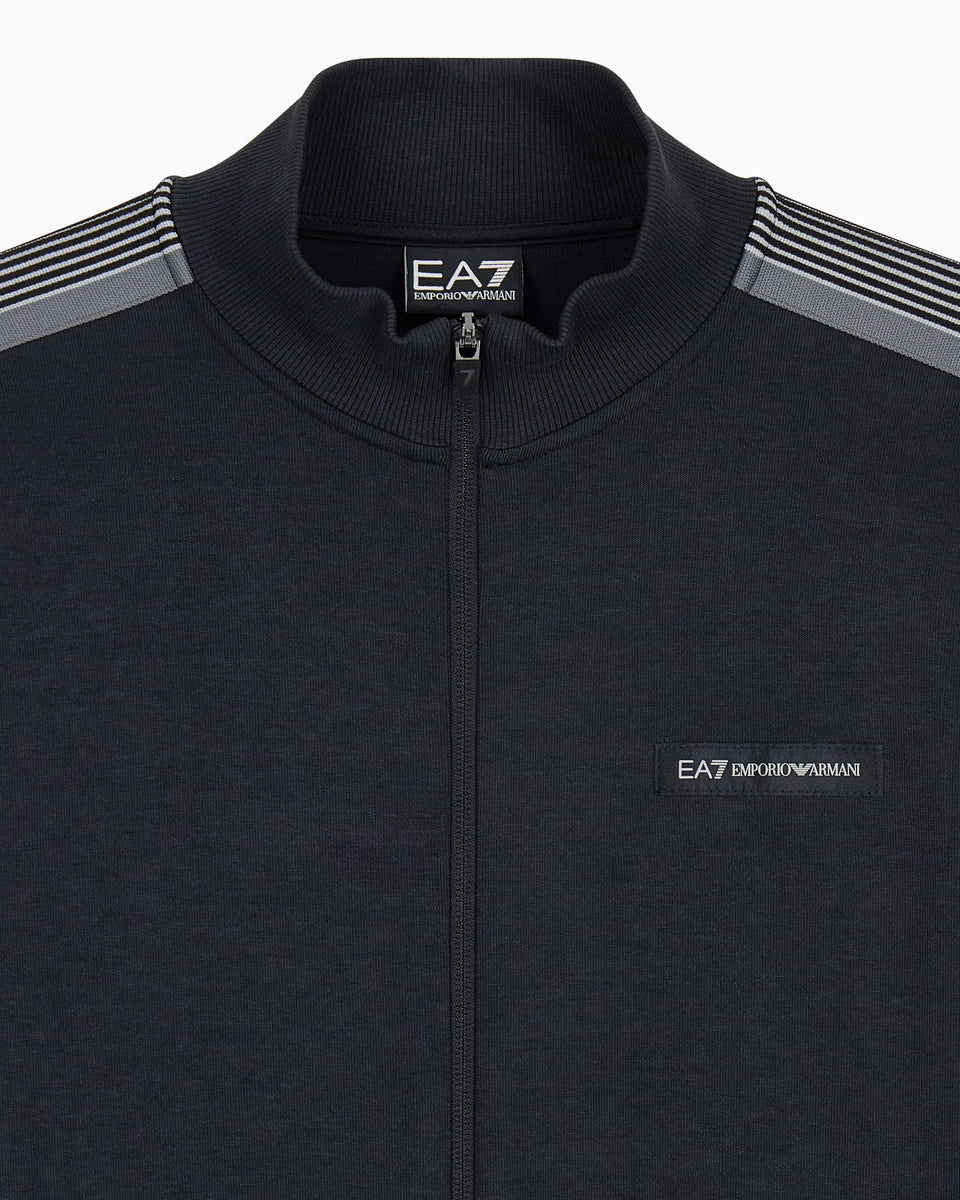 EA7 Tracksuit Logo Series in regular fit cotton jersey