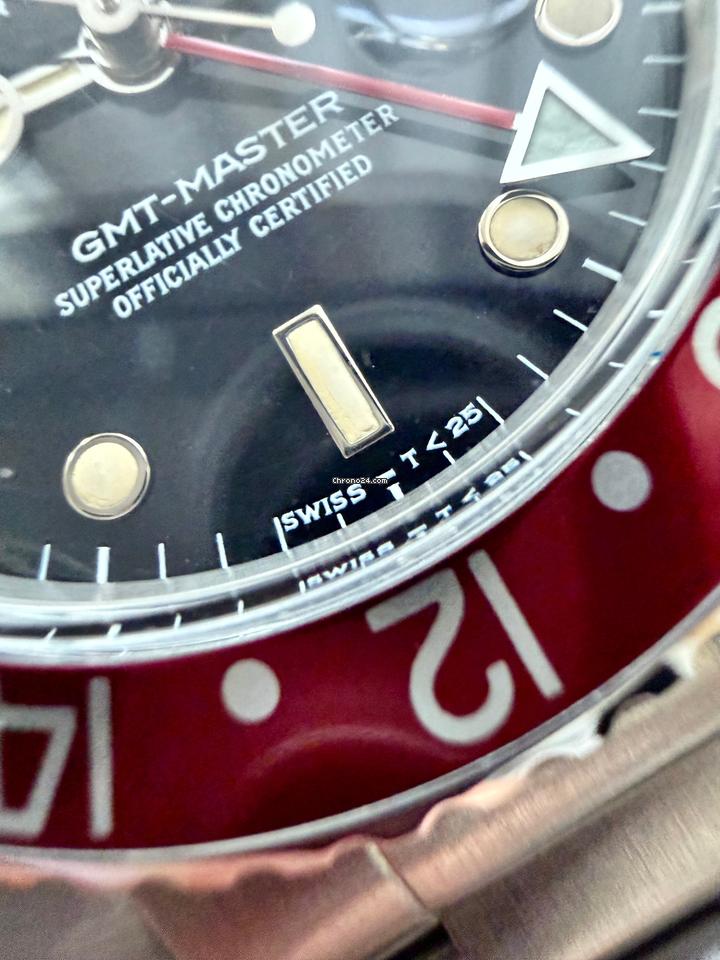 Rolex | GMT-Master | 16750 | Steel | 40 mm | Steel | Black | Automatic