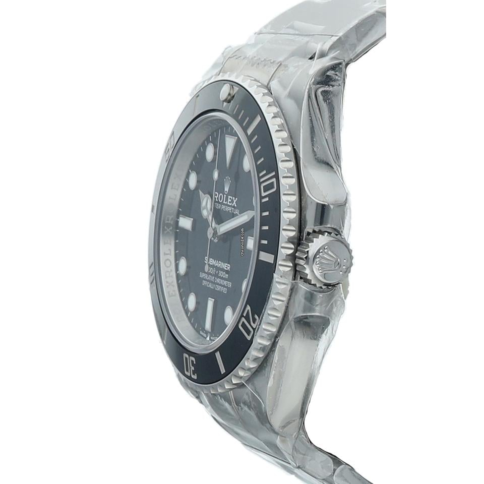 Rolex Submariner (No Date)124060 41 mm Steel Oyster Black Dial Auto Men's Watch 2025 B/P