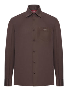 TWILL SHIRT WITH HOOK