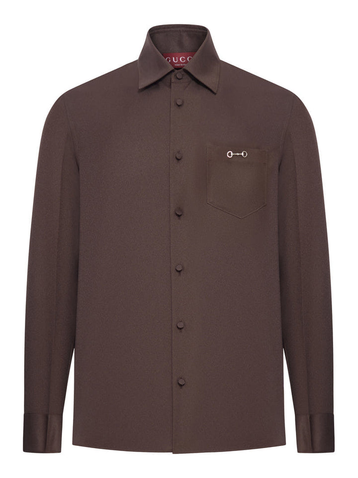 TWILL SHIRT WITH HOOK