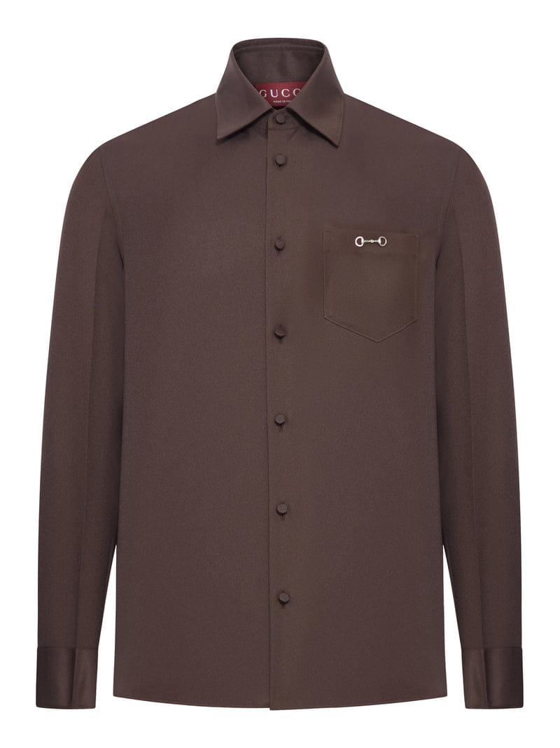 TWILL SHIRT WITH HOOK
