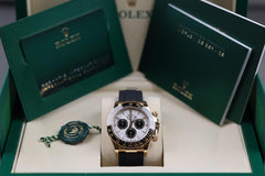 Rolex | Daytona | 126518ln | Yellow gold | 40 mm | Rubber | Turquoise | Automatic